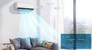 Aparat de aer conditionat Samsung Cebu 12000 BTU Wi-Fi, Clasa A++/A+