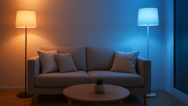 Lumină caldă sau rece seara? Ghidul complet pentru apartamente moderne